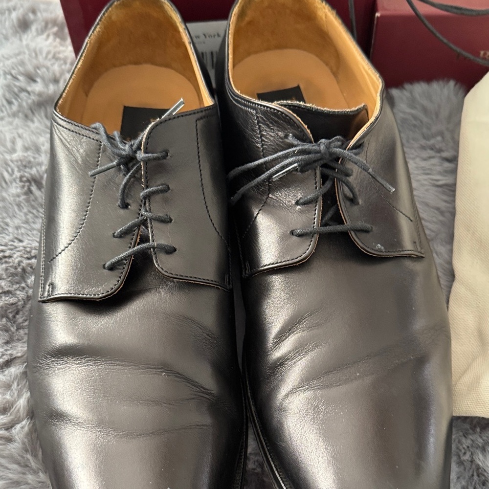 To Boot Black Leather Calf Declan Shoes